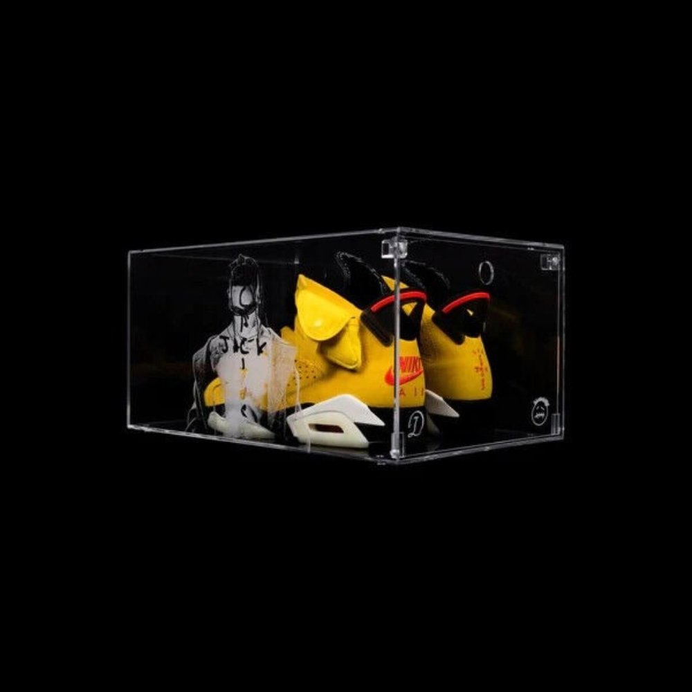Limited Edition "Cactus Jack" Acrylic Shoe Display Case Travis Scott